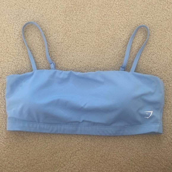 Gymshark Other - Gymshark XL blue bandeau sports bra
